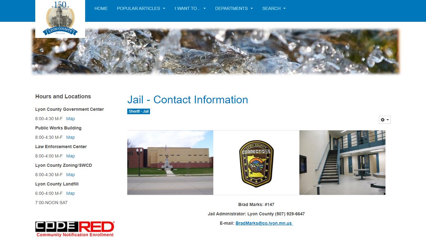 Lyon County, MN - Jail